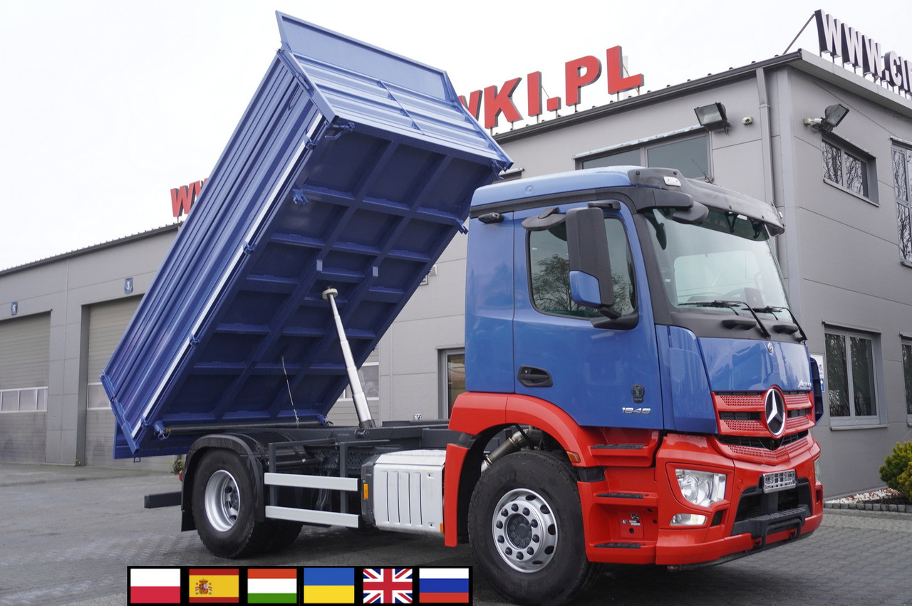 MERCEDES-BENZ Actros 1846 4×2 / NEW 3-sided tipper / 10 t load cap / Diff. lock - Φορτηγό ανατρεπόμενο: φωτογραφία 1 MERCEDES-BENZ Actros 1846 4×2 / NEW 3-sided tipper / 10 t load cap / Diff. lock - Φορτηγό ανατρεπόμενο: φωτογραφία 1