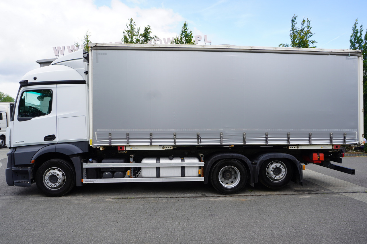 MERCEDES-BENZ Actros 2545 6×2 MP5 / ADR AT / Curtainsider 18 EPAL - Φορτηγό μουσαμάς: φωτογραφία 2 MERCEDES-BENZ Actros 2545 6×2 MP5 / ADR AT / Curtainsider 18 EPAL - Φορτηγό μουσαμάς: φωτογραφία 2