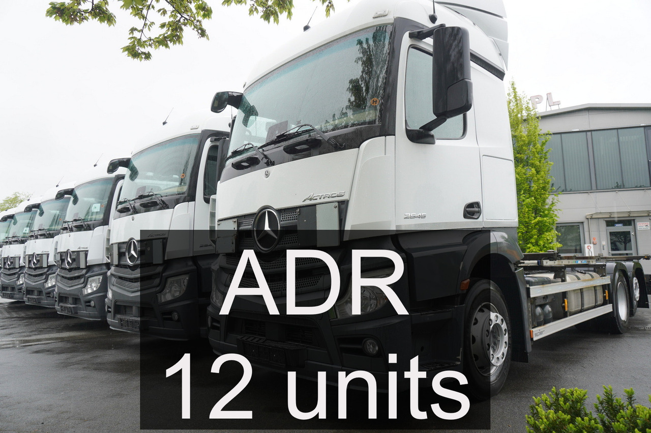 MERCEDES-BENZ Actros 2545 6×2 MP5 / FULL ADR / 12 units - Φορτηγό μεταφοράς εμπορευματοκιβωτίων/ Κινητό αμάξωμα: φωτογραφία 1 MERCEDES-BENZ Actros 2545 6×2 MP5 / FULL ADR / 12 units - Φορτηγό μεταφοράς εμπορευματοκιβωτίων/ Κινητό αμάξωμα: φωτογραφία 1