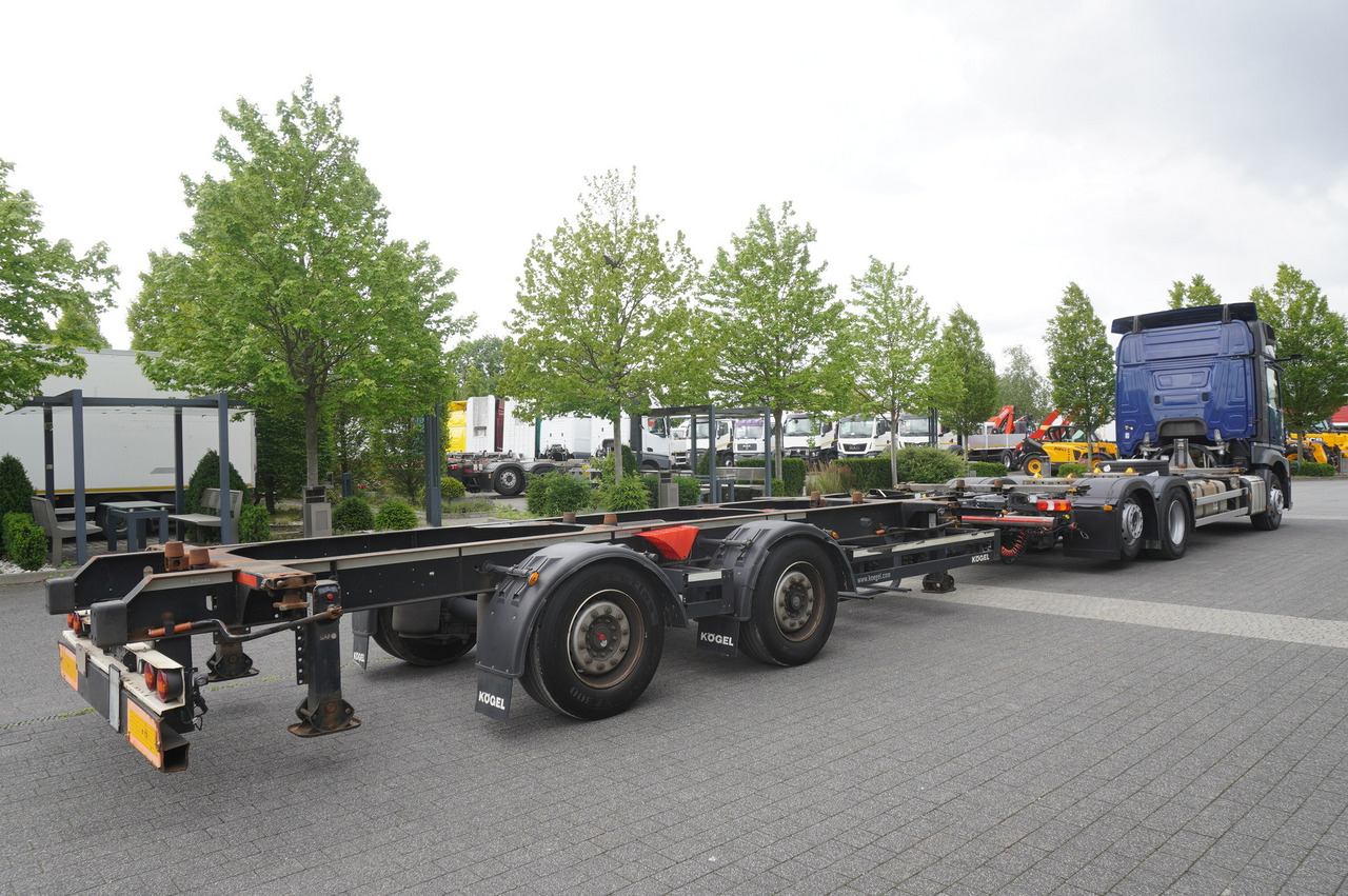 MERCEDES-BENZ Actros 2546 MP5 / BDF / 16.2 T load capacity / trailer BDF Kogel - Φορτηγό μεταφοράς εμπορευματοκιβωτίων/ Κινητό αμάξωμα: φωτογραφία 2 MERCEDES-BENZ Actros 2546 MP5 / BDF / 16.2 T load capacity / trailer BDF Kogel - Φορτηγό μεταφοράς εμπορευματοκιβωτίων/ Κινητό αμάξωμα: φωτογραφία 2