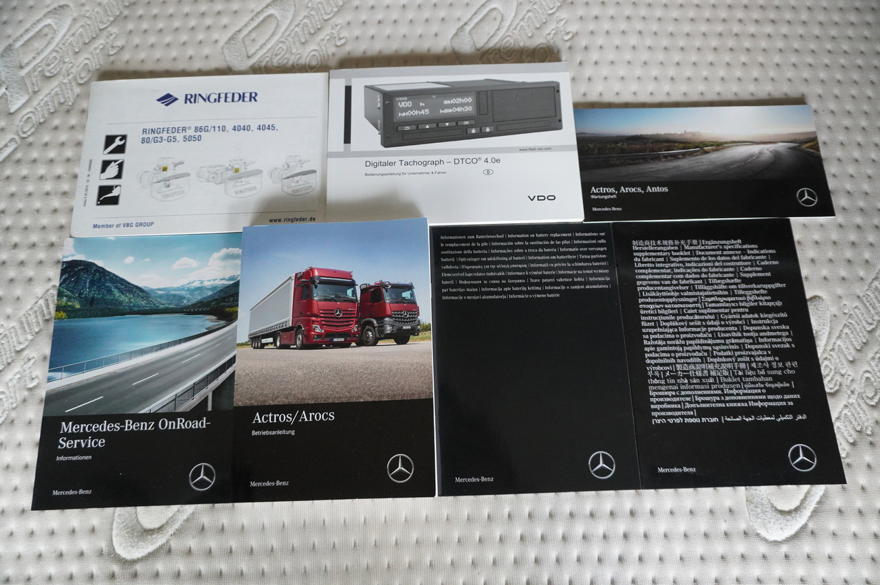 Φορτηγό ψυγείο MERCEDES-BENZ Actros 2548 MP5 / Krone Refrigerator Multitemperature / Doppelstock 36 EPAL / GIGA Space cabin: φωτογραφία 30