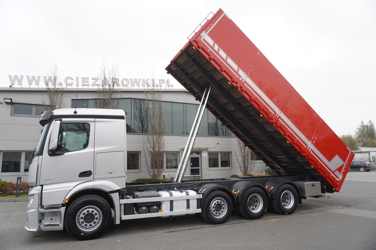 MERCEDES-BENZ Actros 3563 8x4 / Tipper for grain 20 t load capacity - Φορτηγό με ανοιχτή καρότσα: φωτογραφία 4 MERCEDES-BENZ Actros 3563 8x4 / Tipper for grain 20 t load capacity - Φορτηγό με ανοιχτή καρότσα: φωτογραφία 4