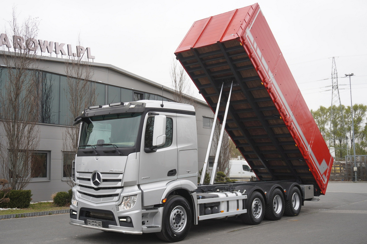 MERCEDES-BENZ Actros 3563 8x4 / Tipper for grain 20 t load capacity - Φορτηγό με ανοιχτή καρότσα: φωτογραφία 1 MERCEDES-BENZ Actros 3563 8x4 / Tipper for grain 20 t load capacity - Φορτηγό με ανοιχτή καρότσα: φωτογραφία 1