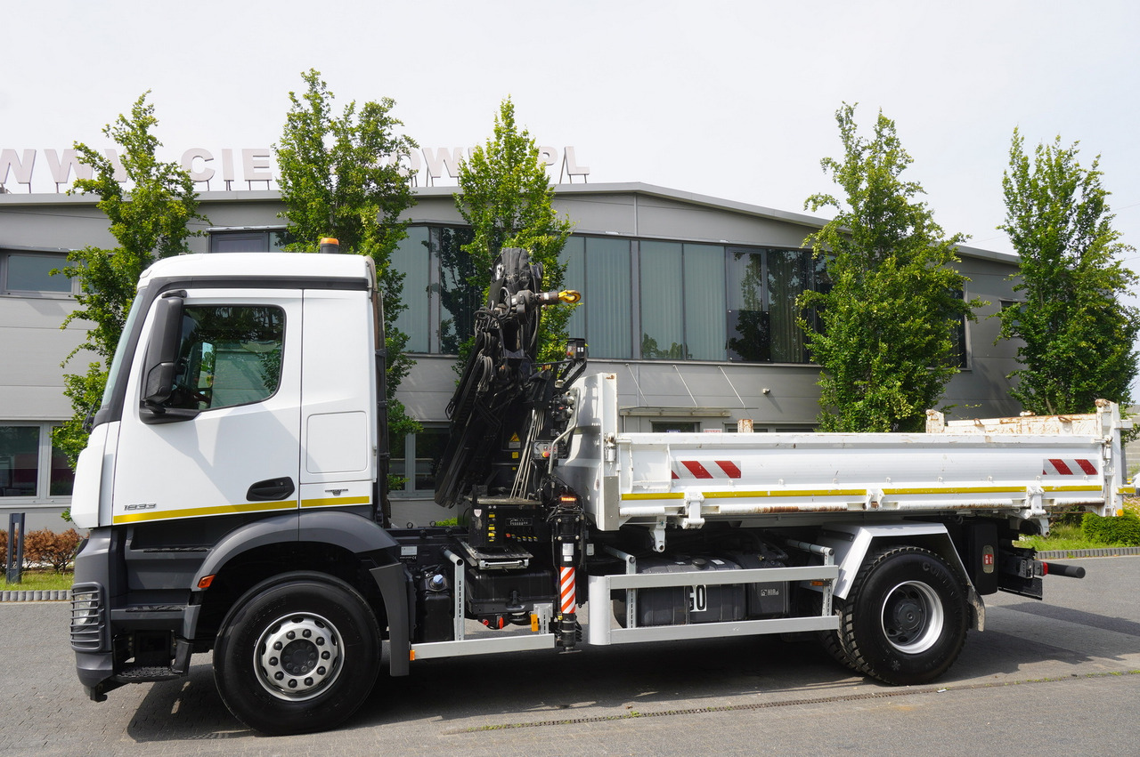 MERCEDES-BENZ Arocs 1833 / 87,000 km!!! / Hds HIAB X-DUO 128 B-2 / three-sided tipper - Φορτηγό με γερανό, Φορτηγό με γερανό: φωτογραφία 5 MERCEDES-BENZ Arocs 1833 / 87,000 km!!! / Hds HIAB X-DUO 128 B-2 / three-sided tipper - Φορτηγό με γερανό, Φορτηγό με γερανό: φωτογραφία 5