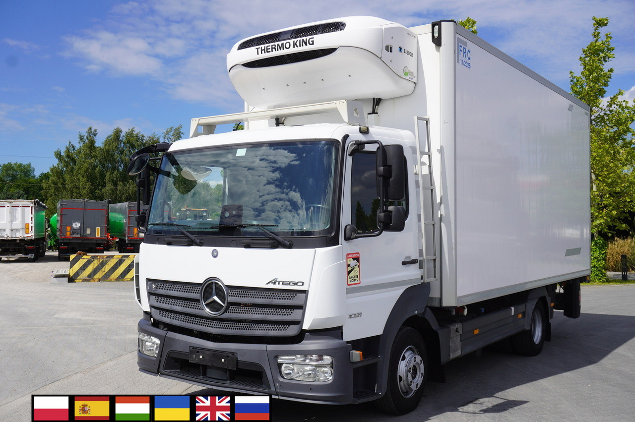 MERCEDES-BENZ Atego 1021 / Lamberet meat hook refrigerator / Carcass elevator 1000 kg / Thermoking T800 R - Φορτηγό ψυγείο, Φορτηγό με γερανό: φωτογραφία 1 MERCEDES-BENZ Atego 1021 / Lamberet meat hook refrigerator / Carcass elevator 1000 kg / Thermoking T800 R - Φορτηγό ψυγείο, Φορτηγό με γερανό: φωτογραφία 1