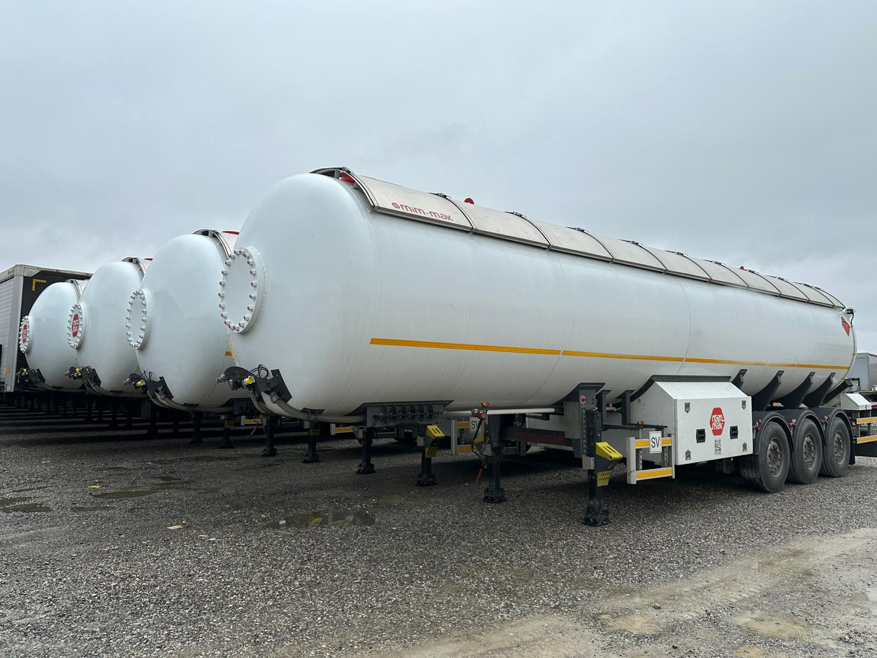 MIMMAK Gas tank semi-trailer MM312 / 2024 / 4 units - Επικαθήμενο βυτίο: φωτογραφία 2 MIMMAK Gas tank semi-trailer MM312 / 2024 / 4 units - Επικαθήμενο βυτίο: φωτογραφία 2