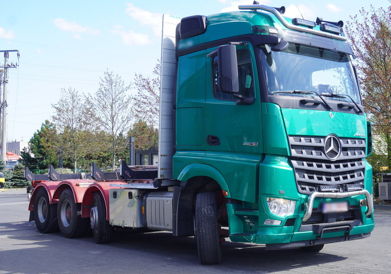 Mercedes-Benz Arocs 3563 8 × 4 / 630 HP / steered axle / Logging superstructure - Φορτηγό σασί: φωτογραφία 1 Mercedes-Benz Arocs 3563 8 × 4 / 630 HP / steered axle / Logging superstructure - Φορτηγό σασί: φωτογραφία 1