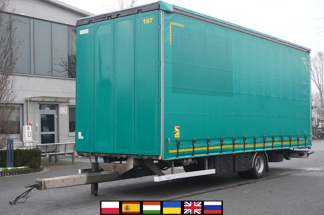 REDOS trailer / 19 EPAL / 4 units - Τρέιλερ κουρτίνα: φωτογραφία 1 REDOS trailer / 19 EPAL / 4 units - Τρέιλερ κουρτίνα: φωτογραφία 1
