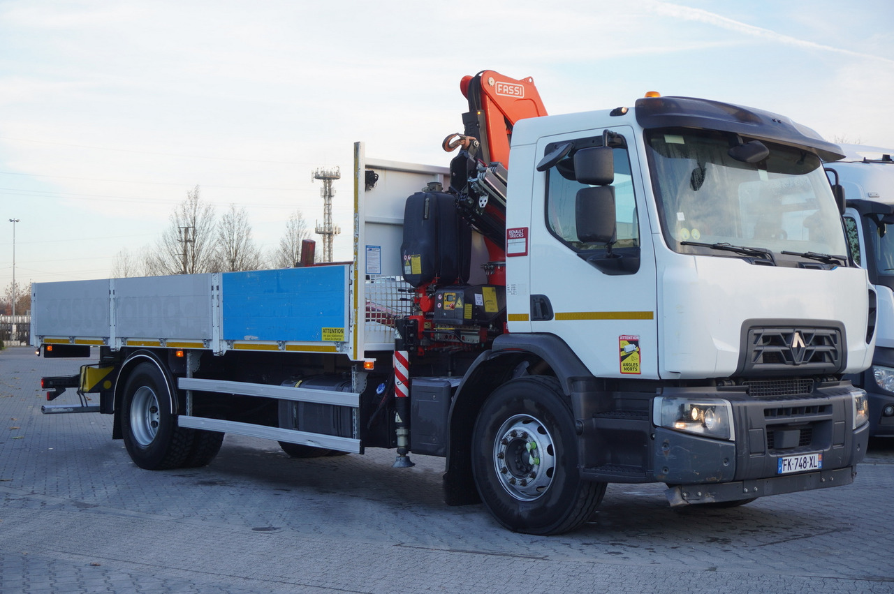RENAULT C280 DTI 8 / FASSI crane 5.6 T / range 8 m / Flatbed 15 EPAL - Φορτηγό με γερανό: φωτογραφία 5 RENAULT C280 DTI 8 / FASSI crane 5.6 T / range 8 m / Flatbed 15 EPAL - Φορτηγό με γερανό: φωτογραφία 5