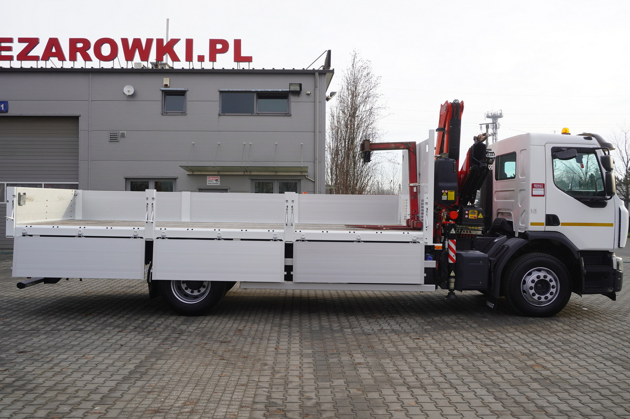 RENAULT C280 DTI 8 / FASSI crane 5.6 T / range 8 m / Flatbed 15 EPAL - Φορτηγό με γερανό: φωτογραφία 3 RENAULT C280 DTI 8 / FASSI crane 5.6 T / range 8 m / Flatbed 15 EPAL - Φορτηγό με γερανό: φωτογραφία 3