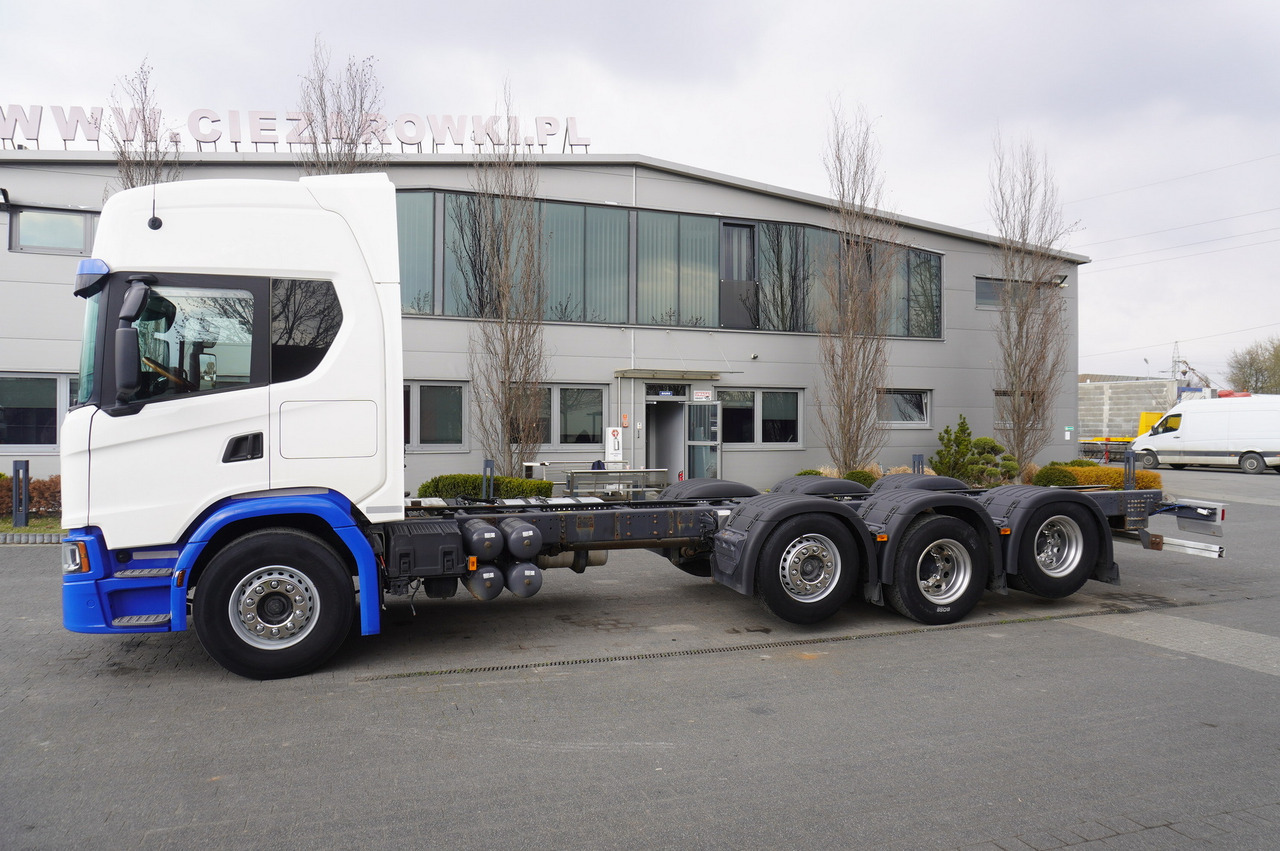 SCANIA G500 8x2 / 2nd axis steered / Chassis 8.35 m / 2021 - Φορτηγό σασί: φωτογραφία 3 SCANIA G500 8x2 / 2nd axis steered / Chassis 8.35 m / 2021 - Φορτηγό σασί: φωτογραφία 3