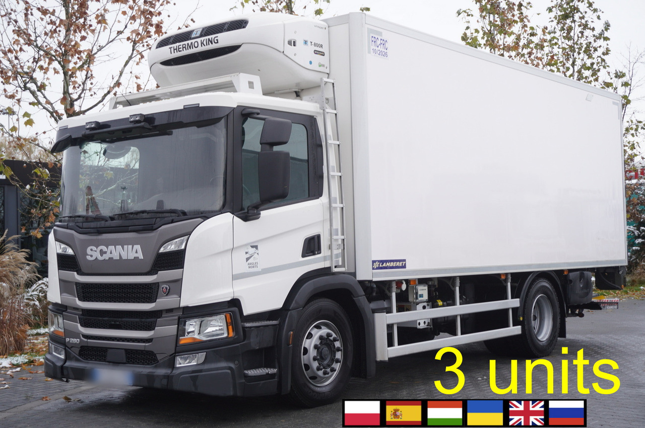 SCANIA P280 4x2 E6 / Lamberet 16 EPAL refrigerator / Multitemperature / Thermoking T-800R / 3 units - Φορτηγό ψυγείο: φωτογραφία 1 SCANIA P280 4x2 E6 / Lamberet 16 EPAL refrigerator / Multitemperature / Thermoking T-800R / 3 units - Φορτηγό ψυγείο: φωτογραφία 1
