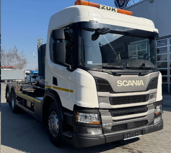 SCANIA P410 B6X2*4NA HIAB Multilift 21t / 150 tho.km hooklift - Φορτηγό φόρτωσης γάντζου: φωτογραφία 2 SCANIA P410 B6X2*4NA HIAB Multilift 21t / 150 tho.km hooklift - Φορτηγό φόρτωσης γάντζου: φωτογραφία 2