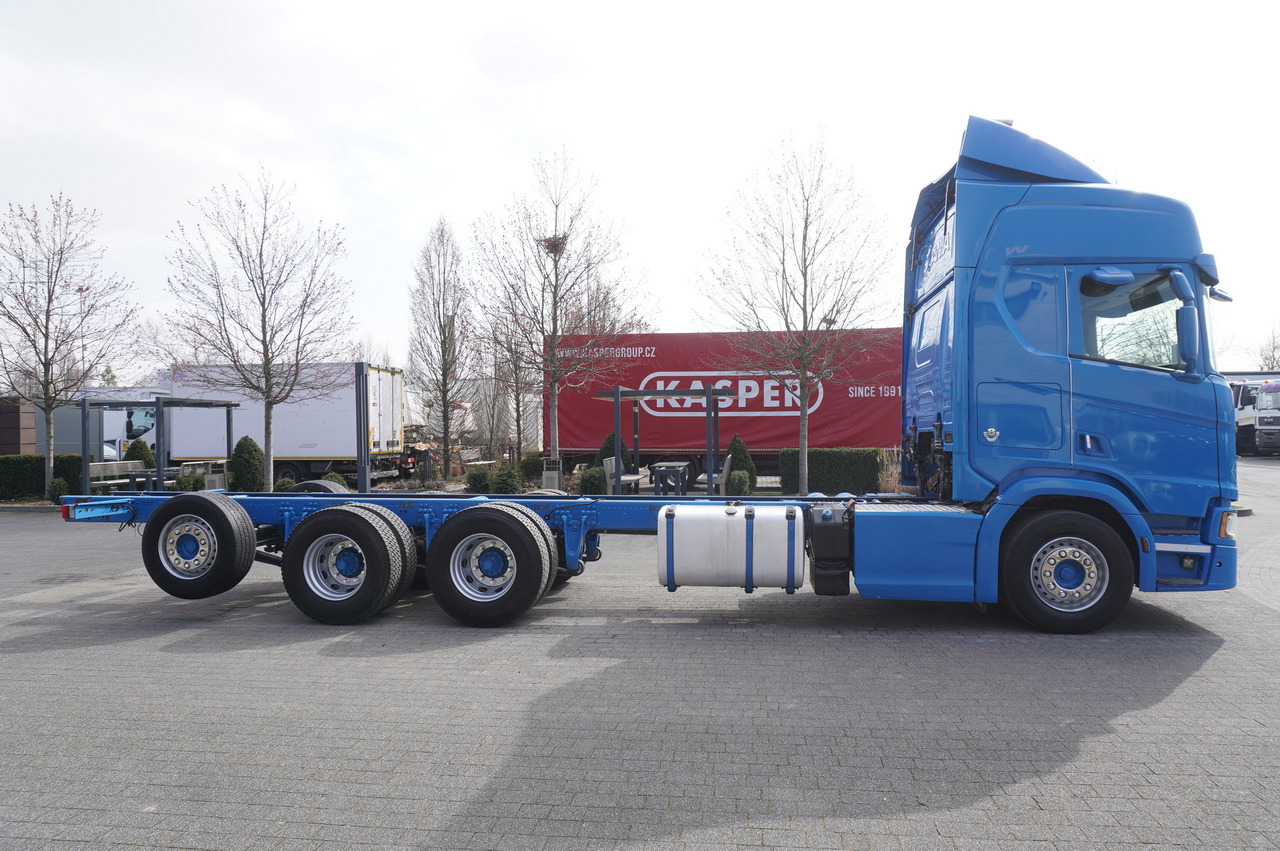 SCANIA R650 V8 / 650 HP/ frame 8.8 m / steered 4th axle - Φορτηγό με γερανό: φωτογραφία 4 SCANIA R650 V8 / 650 HP/ frame 8.8 m / steered 4th axle - Φορτηγό με γερανό: φωτογραφία 4