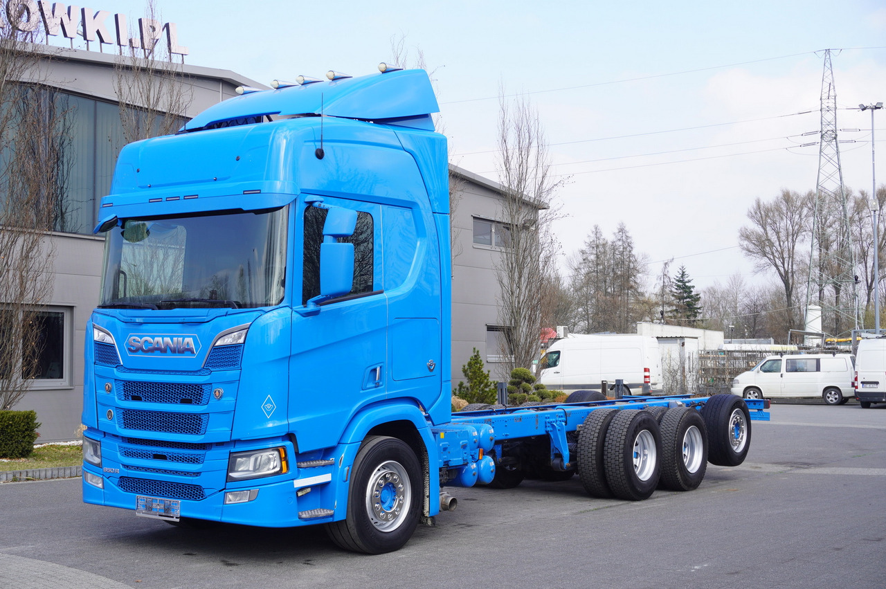 SCANIA R650 V8 / 650 HP/ frame 8.8 m / steered 4th axle - Φορτηγό σασί: φωτογραφία 1 SCANIA R650 V8 / 650 HP/ frame 8.8 m / steered 4th axle - Φορτηγό σασί: φωτογραφία 1