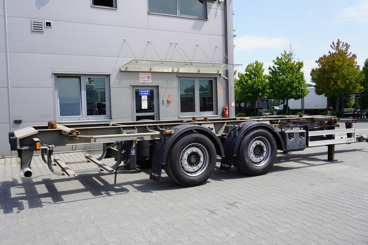 SPIER Trailer ZWL 290 BDF / 18 t - Ρυμούλκα σασί: φωτογραφία 2 SPIER Trailer ZWL 290 BDF / 18 t - Ρυμούλκα σασί: φωτογραφία 2