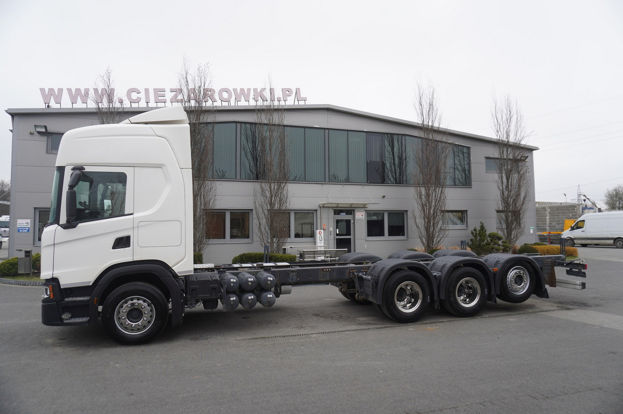 Scania G540 8x4 / Chassis 8.7 m / Steered axle / 2021 - Φορτηγό σασί: φωτογραφία 3 Scania G540 8x4 / Chassis 8.7 m / Steered axle / 2021 - Φορτηγό σασί: φωτογραφία 3
