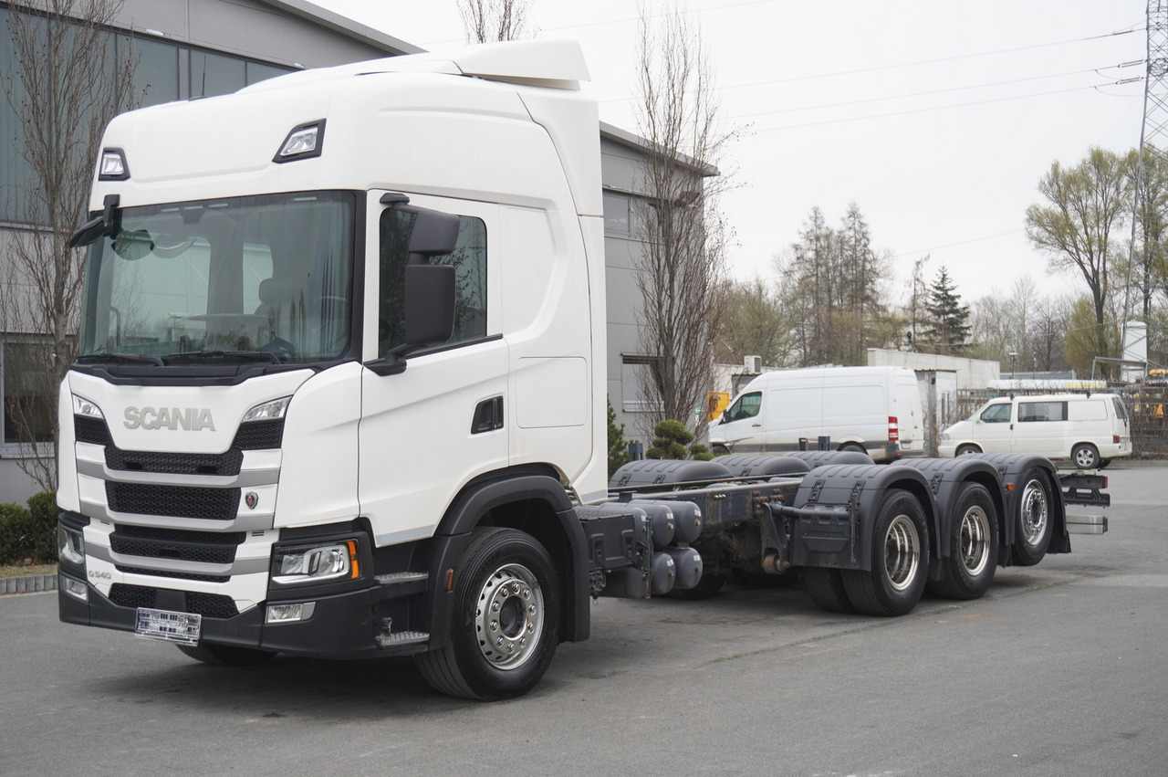 Scania G540 8x4 / Chassis 8.7 m / Steered axle / 2021 - Φορτηγό σασί: φωτογραφία 2 Scania G540 8x4 / Chassis 8.7 m / Steered axle / 2021 - Φορτηγό σασί: φωτογραφία 2