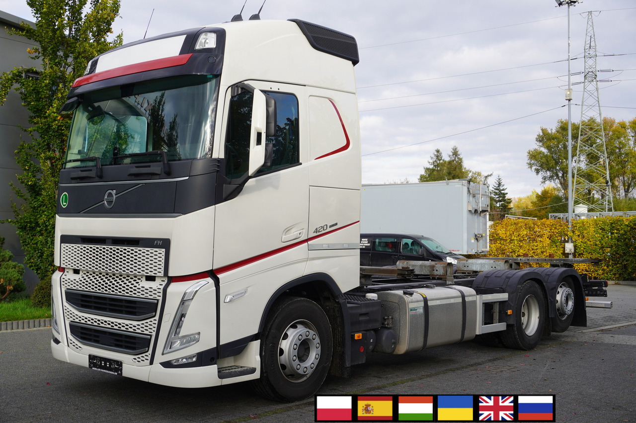 VOLVO FH 420 6x2 / BDF / 2022 - Φορτηγό μεταφοράς εμπορευματοκιβωτίων/ Κινητό αμάξωμα: φωτογραφία 1 VOLVO FH 420 6x2 / BDF / 2022 - Φορτηγό μεταφοράς εμπορευματοκιβωτίων/ Κινητό αμάξωμα: φωτογραφία 1