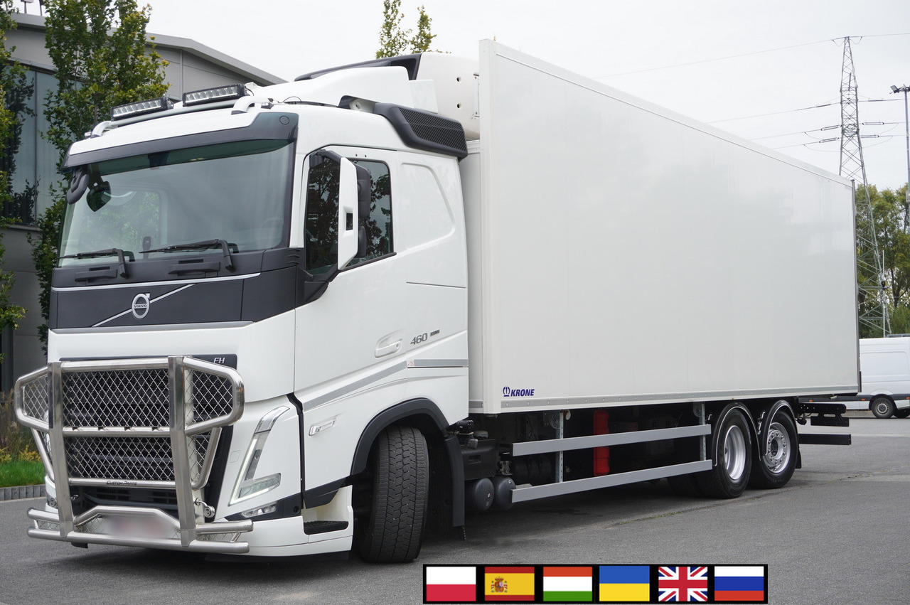 VOLVO FH 460 / Krone refrigerator 23 EPAL! / Carrier Supra 1250 MT Silent / Multitemperature / Steered axle - Φορτηγό ψυγείο: φωτογραφία 1 VOLVO FH 460 / Krone refrigerator 23 EPAL! / Carrier Supra 1250 MT Silent / Multitemperature / Steered axle - Φορτηγό ψυγείο: φωτογραφία 1
