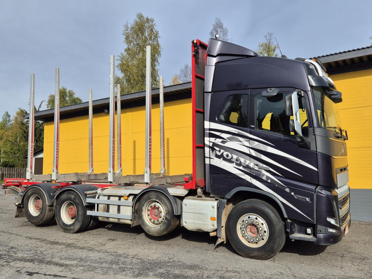 VOLVO FH 750 8x4 / 2 lifted axles / timber truck - Φορτηγό με γερανό: φωτογραφία 3 VOLVO FH 750 8x4 / 2 lifted axles / timber truck - Φορτηγό με γερανό: φωτογραφία 3
