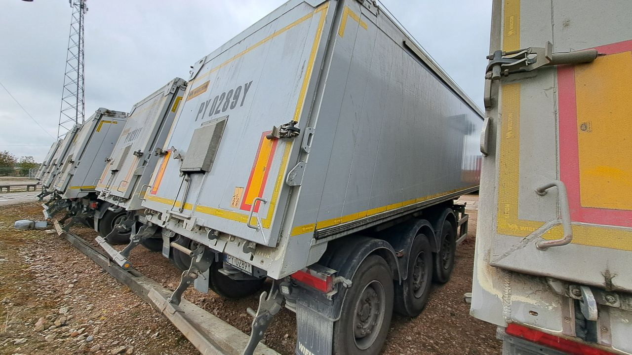 WIELTON NW-3 / weight 6.2 t / capacity 38m3 / Electrically folded roof / Teflon / 20 units, 2022 - Επικαθήμενο ανατρεπόμενο: φωτογραφία 3 WIELTON NW-3 / weight 6.2 t / capacity 38m3 / Electrically folded roof / Teflon / 20 units, 2022 - Επικαθήμενο ανατρεπόμενο: φωτογραφία 3