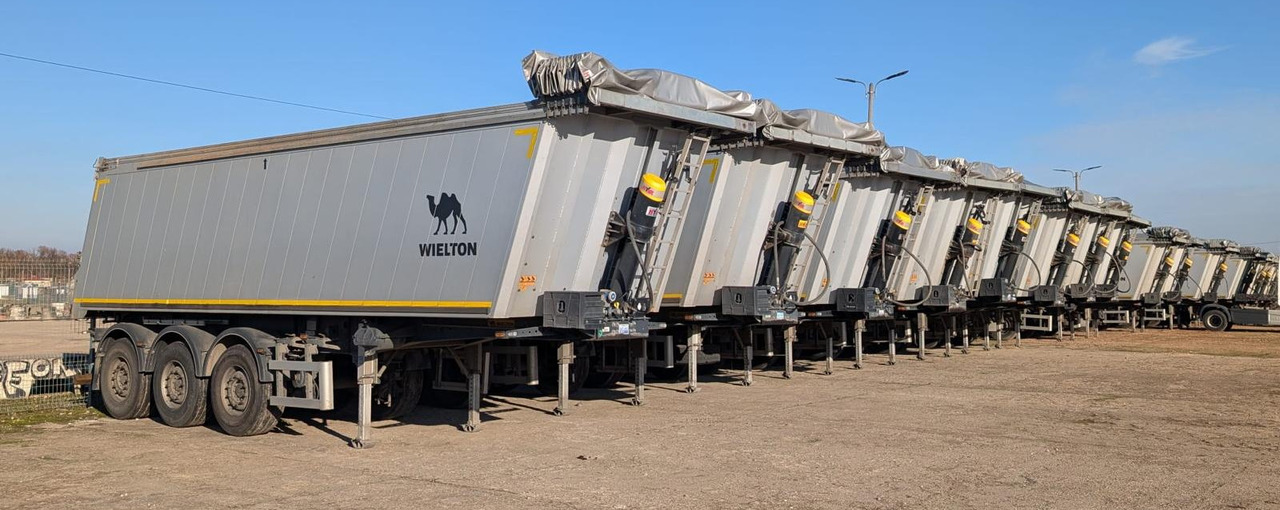 WIELTON NW-3 / weight 6.2 t / capacity 38m3 / Electrically folded roof / Teflon / 20 units, 2022 - Επικαθήμενο ανατρεπόμενο: φωτογραφία 1 WIELTON NW-3 / weight 6.2 t / capacity 38m3 / Electrically folded roof / Teflon / 20 units, 2022 - Επικαθήμενο ανατρεπόμενο: φωτογραφία 1