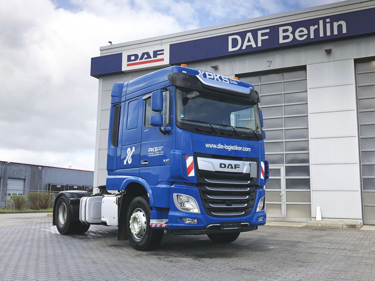 DAF XF 450 FT SC, Hydraulik, Standklima, Navigation - Τράκτορας: φωτογραφία 1 DAF XF 450 FT SC, Hydraulik, Standklima, Navigation - Τράκτορας: φωτογραφία 1