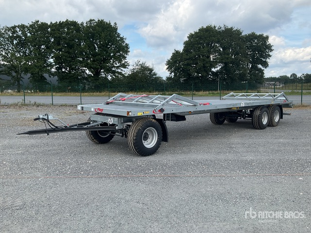 2022 Fliegl DPW180 Tri/A (Unused) Bale Wagon - Πλατφόρμα για τρακτέρ: φωτογραφία 1 2022 Fliegl DPW180 Tri/A (Unused) Bale Wagon - Πλατφόρμα για τρακτέρ: φωτογραφία 1