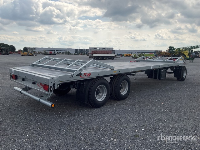 2022 Fliegl DPW180 Tri/A (Unused) Bale Wagon - Πλατφόρμα για τρακτέρ: φωτογραφία 4 2022 Fliegl DPW180 Tri/A (Unused) Bale Wagon - Πλατφόρμα για τρακτέρ: φωτογραφία 4