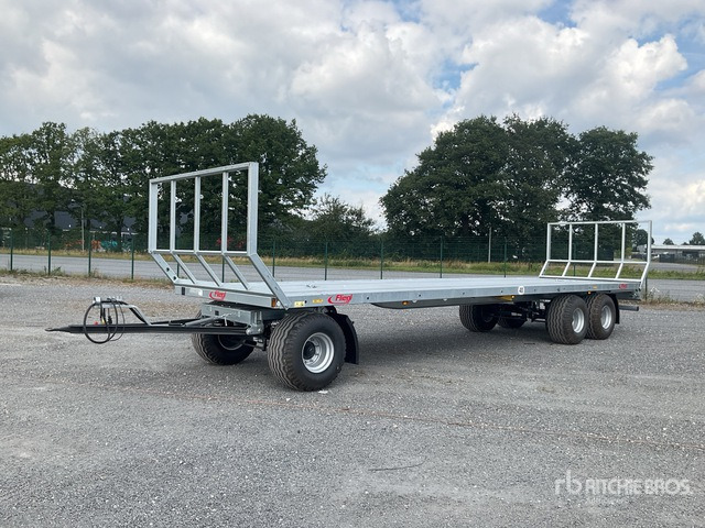 2023 Fliegl DPW180 Tri/A (Unused) Bale Wagon - Πλατφόρμα για τρακτέρ: φωτογραφία 1 2023 Fliegl DPW180 Tri/A (Unused) Bale Wagon - Πλατφόρμα για τρακτέρ: φωτογραφία 1