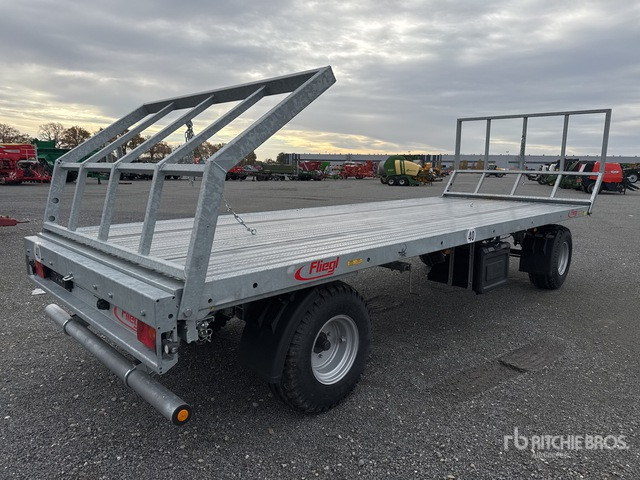 2023 Fliegl ZPW 120B (Unused) Bale Wagon - Πλατφόρμα για τρακτέρ: φωτογραφία 3 2023 Fliegl ZPW 120B (Unused) Bale Wagon - Πλατφόρμα για τρακτέρ: φωτογραφία 3