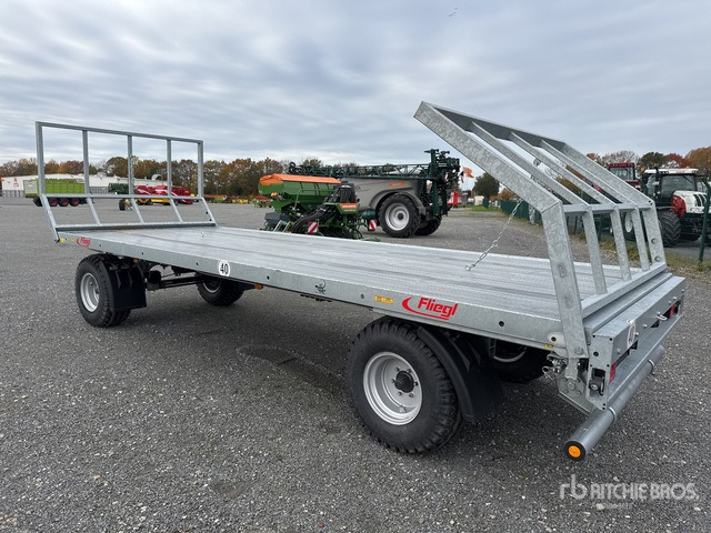 2023 Fliegl ZPW 120B (Unused) Bale Wagon - Πλατφόρμα για τρακτέρ: φωτογραφία 5 2023 Fliegl ZPW 120B (Unused) Bale Wagon - Πλατφόρμα για τρακτέρ: φωτογραφία 5