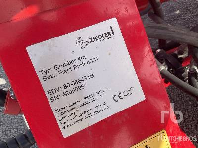 ZIEGLER FIELD PROFI 400 - Καλλιεργητής: φωτογραφία 5 ZIEGLER FIELD PROFI 400 - Καλλιεργητής: φωτογραφία 5