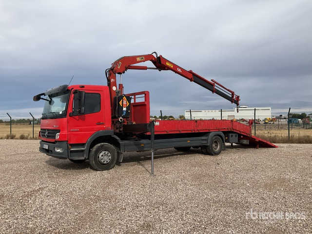2007 Mercedes-Benz Atego 1524 2007 Toimil 120 3S 4330 kg on 4x2 Flatbed Truck with Crane - Φορτηγό με ανοιχτή καρότσα, Φορτηγό με γερανό: φωτογραφία 2 2007 Mercedes-Benz Atego 1524 2007 Toimil 120 3S 4330 kg on 4x2 Flatbed Truck with Crane - Φορτηγό με ανοιχτή καρότσα, Φορτηγό με γερανό: φωτογραφία 2