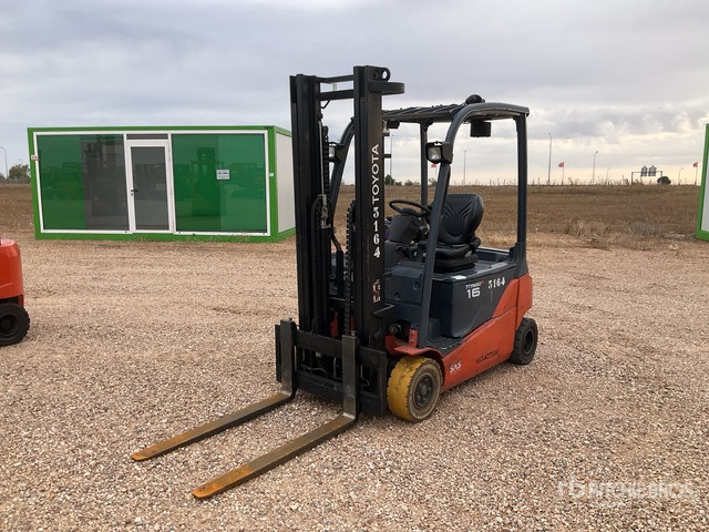 2009 Toyota 8FBMT16 Electric Forklift - Ηλεκτροκίνητο περονοφόρο: φωτογραφία 1 2009 Toyota 8FBMT16 Electric Forklift - Ηλεκτροκίνητο περονοφόρο: φωτογραφία 1