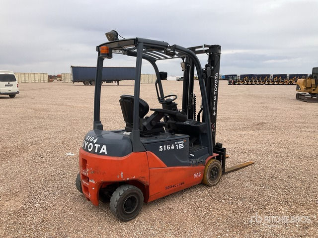 2009 Toyota 8FBMT16 Electric Forklift - Ηλεκτροκίνητο περονοφόρο: φωτογραφία 4 2009 Toyota 8FBMT16 Electric Forklift - Ηλεκτροκίνητο περονοφόρο: φωτογραφία 4