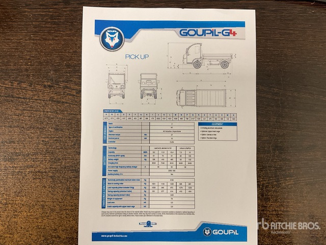 2020 Goupil G4M Electric Utility Vehicle - Κοινοτικο όχημα/ Ειδικό όχημα: φωτογραφία 5 2020 Goupil G4M Electric Utility Vehicle - Κοινοτικο όχημα/ Ειδικό όχημα: φωτογραφία 5