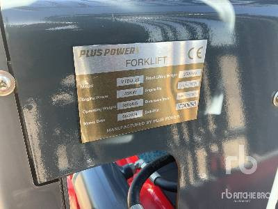 PLUS POWER VTDD-25 (Unused) - Περονοφόρο όχημα: φωτογραφία 5 PLUS POWER VTDD-25 (Unused) - Περονοφόρο όχημα: φωτογραφία 5