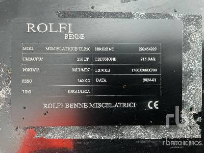 ROLFI TL 250 Mixing (Unused) - Κουβάς για εκσκαφέα: φωτογραφία 5 ROLFI TL 250 Mixing (Unused) - Κουβάς για εκσκαφέα: φωτογραφία 5