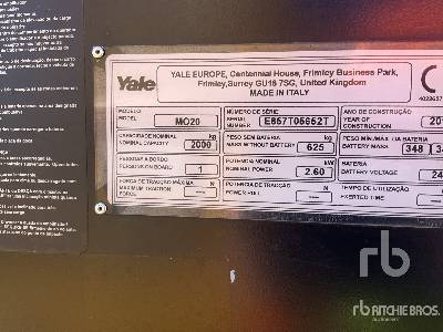 YALE MO20 - Παλετοφόρο: φωτογραφία 5 YALE MO20 - Παλετοφόρο: φωτογραφία 5