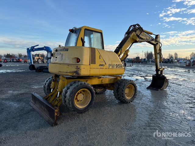 2001 Komatsu PW 95 Wheel Excavator - Τροχοφόρος εκσκαφέας: φωτογραφία 3 2001 Komatsu PW 95 Wheel Excavator - Τροχοφόρος εκσκαφέας: φωτογραφία 3