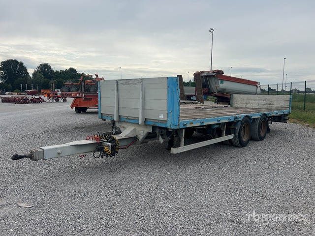 2002 Pezzaioli BC22G/20 T/A Trailer :Misc. Trailer - Τρέιλερ πλατφόρμα/ Καρότσα: φωτογραφία 4 2002 Pezzaioli BC22G/20 T/A Trailer :Misc. Trailer - Τρέιλερ πλατφόρμα/ Καρότσα: φωτογραφία 4