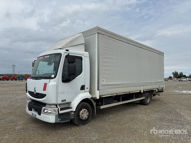 2006 Renault Midlum 220DCI 4x2 Curtain Side Truck - Φορτηγό μουσαμάς: φωτογραφία 1 2006 Renault Midlum 220DCI 4x2 Curtain Side Truck - Φορτηγό μουσαμάς: φωτογραφία 1