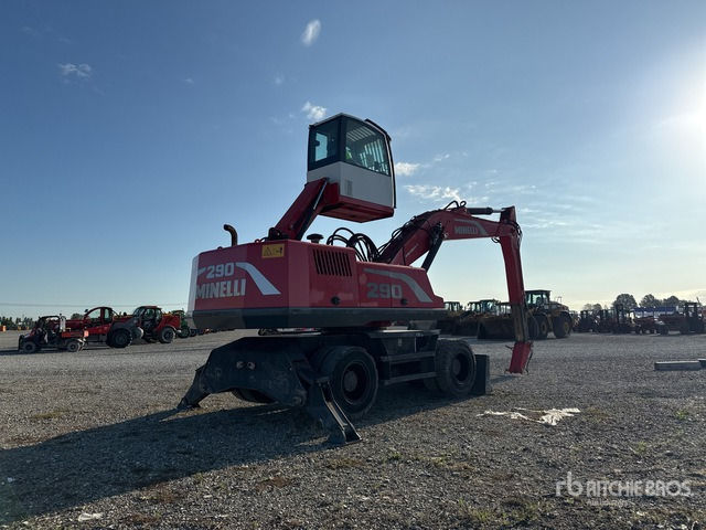 2012 Minelli M290 Movimentatore materiali su ruote - Μηχάνημα Διαχείρισης Υλικών: φωτογραφία 4 2012 Minelli M290 Movimentatore materiali su ruote - Μηχάνημα Διαχείρισης Υλικών: φωτογραφία 4