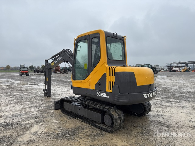 2015 Volvo EC55B Mini Excavator: <6.6t - Μίνι εκσκαφέας: φωτογραφία 3 2015 Volvo EC55B Mini Excavator: <6.6t - Μίνι εκσκαφέας: φωτογραφία 3