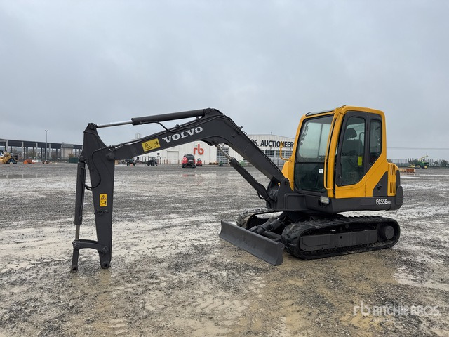 2015 Volvo EC55B Mini Excavator: <6.6t - Μίνι εκσκαφέας: φωτογραφία 2 2015 Volvo EC55B Mini Excavator: <6.6t - Μίνι εκσκαφέας: φωτογραφία 2