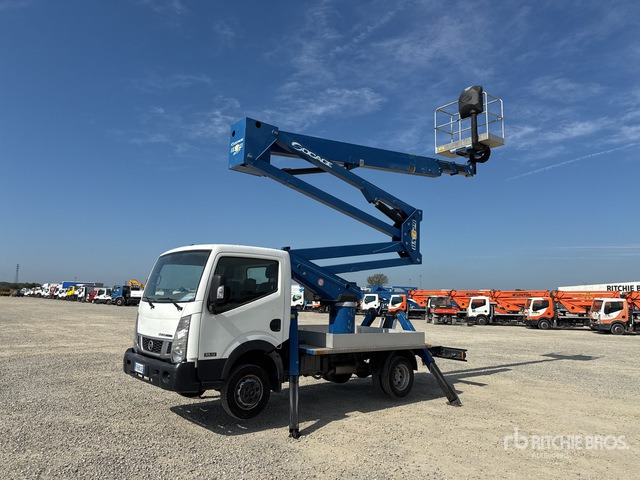 2016 Nissan Cabstar 35.12 2016 Socage DA324 EU5B 24 m on Bucket Truck - Φορτηγό με εναέρια πλατφόρμα: φωτογραφία 2 2016 Nissan Cabstar 35.12 2016 Socage DA324 EU5B 24 m on Bucket Truck - Φορτηγό με εναέρια πλατφόρμα: φωτογραφία 2