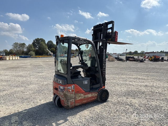 2017 Toyota 8FBET15 1500 kg Electric Forklift - Ηλεκτροκίνητο περονοφόρο: φωτογραφία 4 2017 Toyota 8FBET15 1500 kg Electric Forklift - Ηλεκτροκίνητο περονοφόρο: φωτογραφία 4