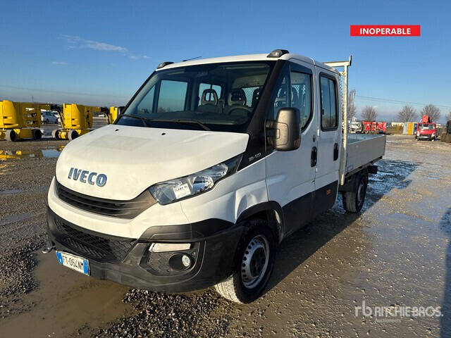 2018 Iveco Daily (Inoperable) Flatbed Truck - Φορτηγό με ανοιχτή καρότσα: φωτογραφία 1 2018 Iveco Daily (Inoperable) Flatbed Truck - Φορτηγό με ανοιχτή καρότσα: φωτογραφία 1